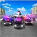 警车运输卡车